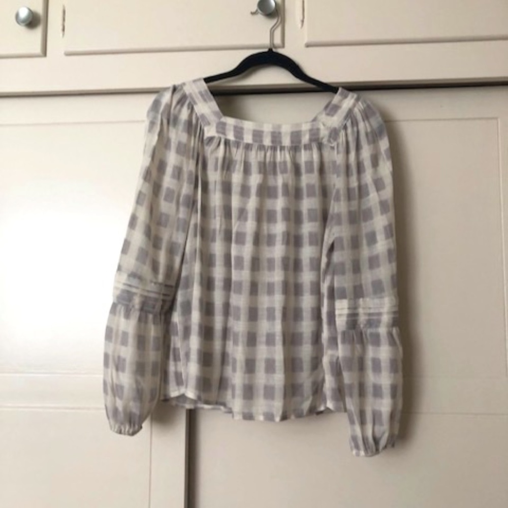 Lauren Conrad Long Sleeve Boho Blouse Small